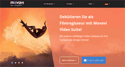 Desktop Screenshot of movavi.de