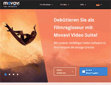 Tablet Screenshot of movavi.de