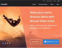 Tablet Screenshot of movavi.com